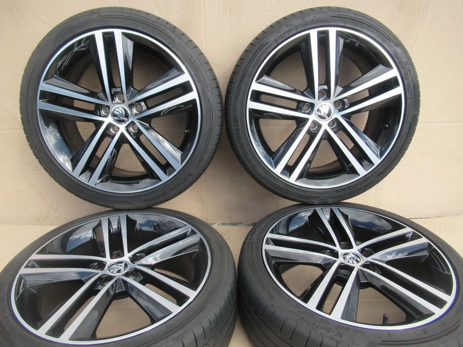 ALU+Opony lato R17 Seat Ibiza,Toledo 3, VW Polo 4,5,FABIA,RAPID 4379