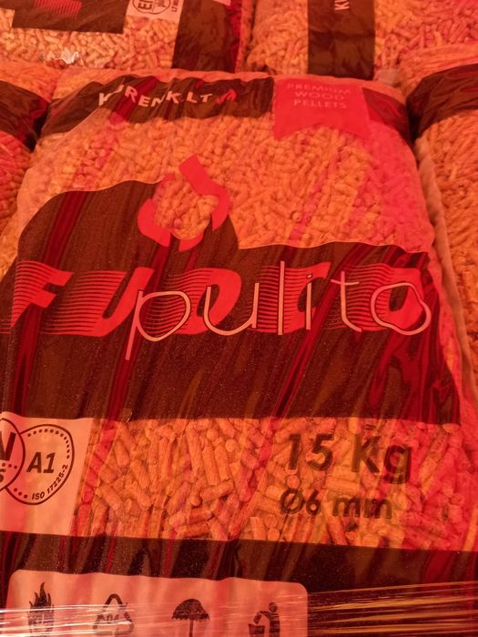 Pellet drzewny pulito