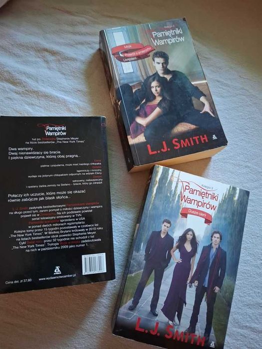 Pamiętniki Wampirów 1-3 - L.J. Smith