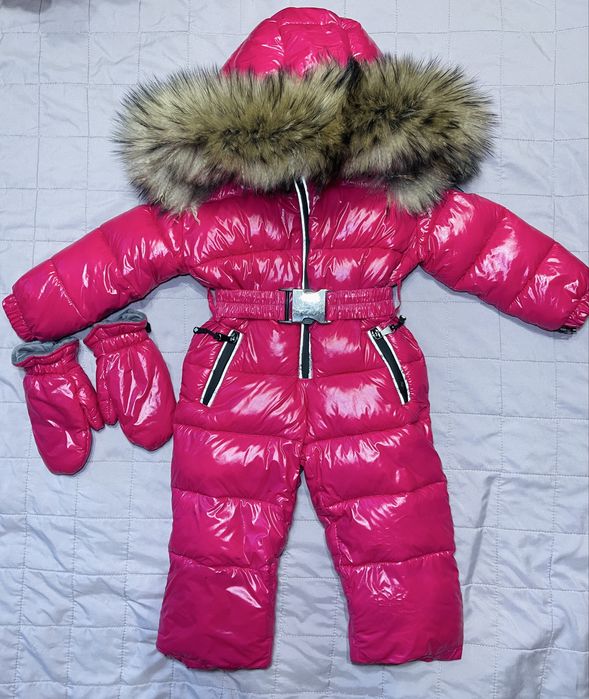 Зимовий комбінезон Glamour kids на дівчинку розмір 86