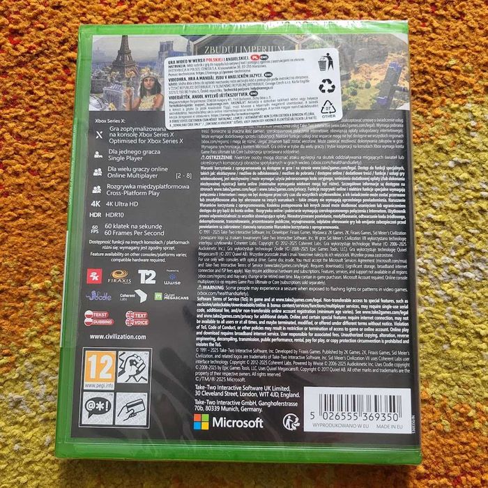 Sid Meier's Civilization VII Xbox ONE / Xbox Series X PL - NOWA, Skup/Sprzedaż