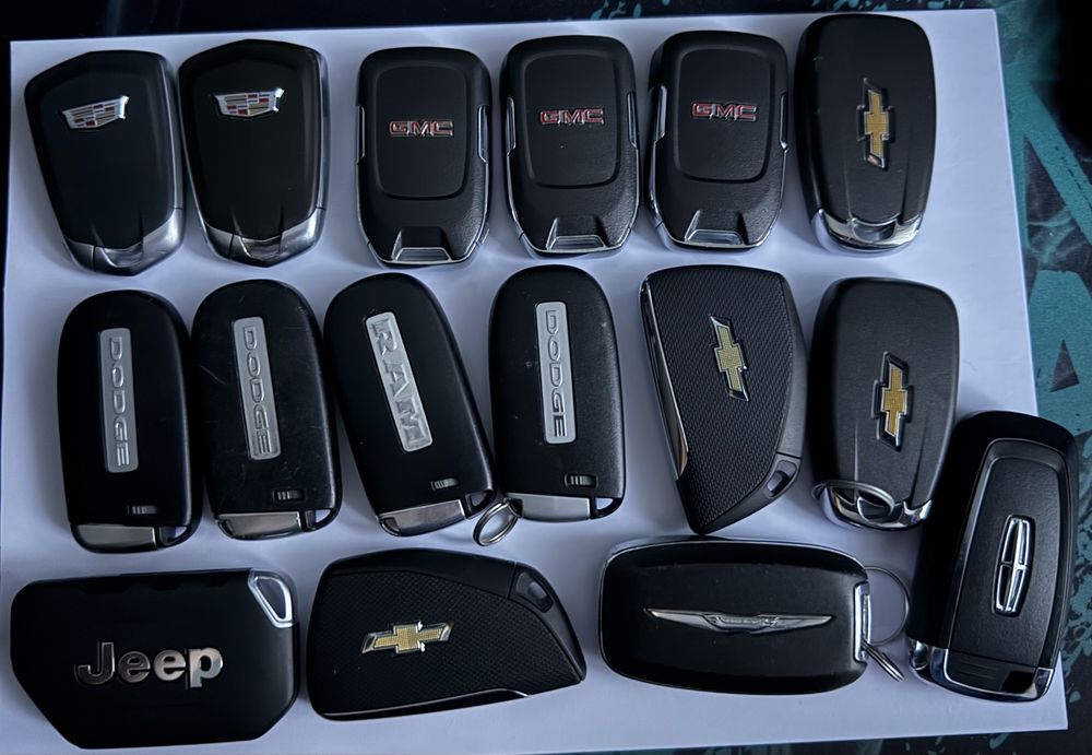 Ключ запалювання Chevrolet, GMS, Dodge, Cadillac, Chrysler