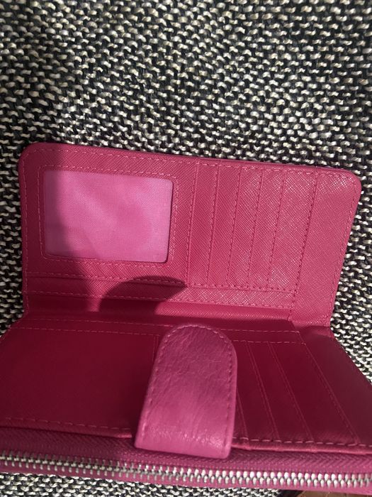 Carteira de mulher rosa