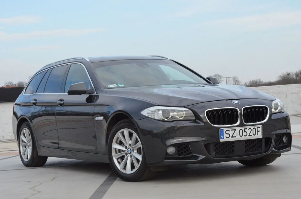 BMW Seria 5 2.0d 184 KM Panorama/ Head Up/ Skóra/ Xenon/ Navi / Grzania/ El.fotele