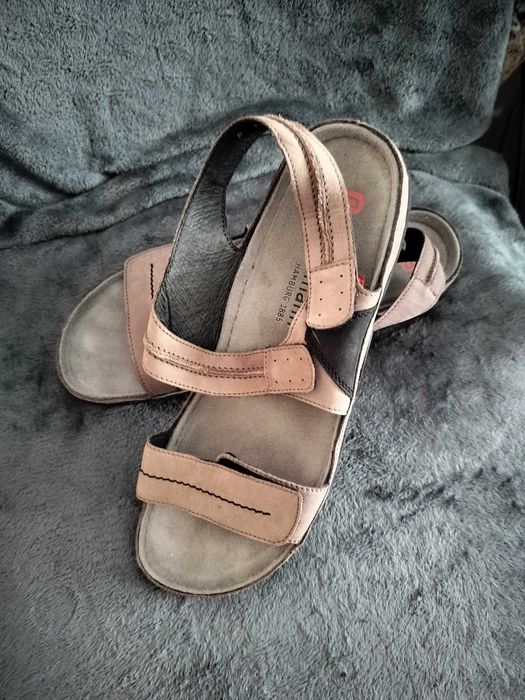 Berkemann Buty męskie 41 sandały skóra lekkie wygodne profilowane 27
