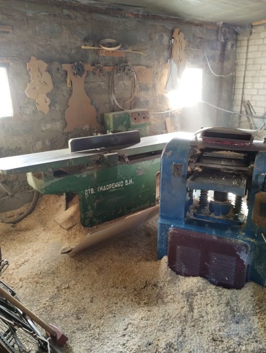 Продам станки  Фуганок   рейсмус  фрезер