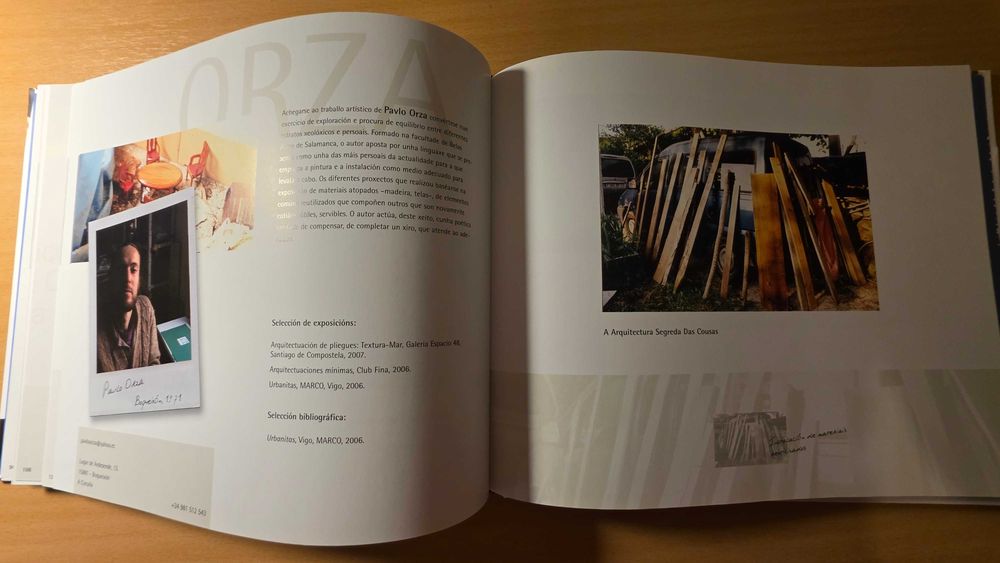 Livro "Caderno de Arte Interea I"
