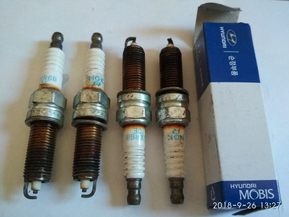 Свечи NGK LZKR6B 10E+гайки Кіа Rіо