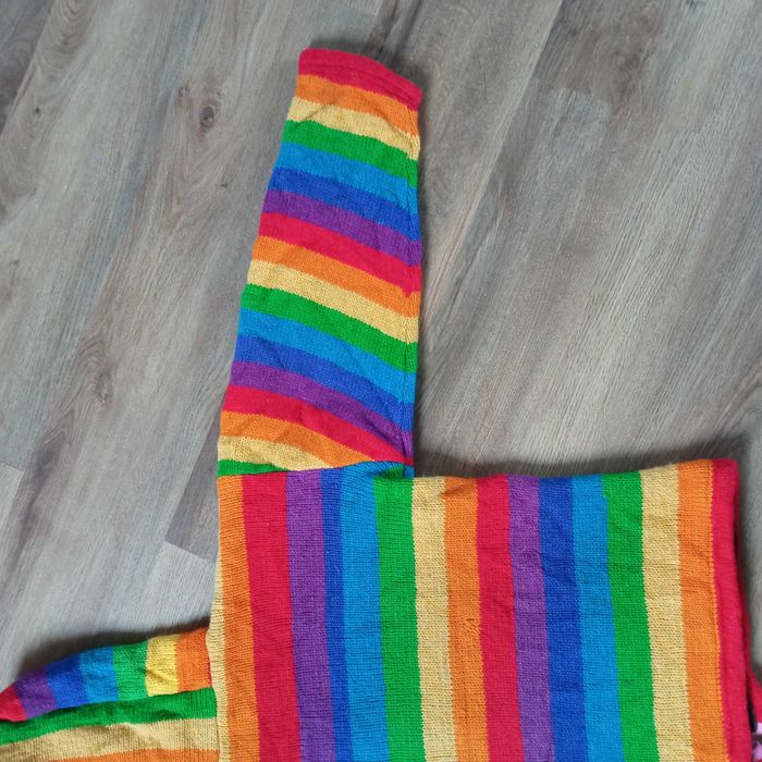 Damska Bluza Wełniana Z Kapturem LGBT Tęczowa / Kolorowa rozmiar M