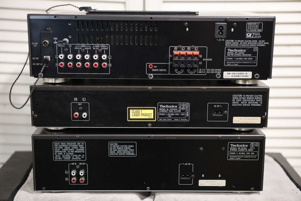 Techniks SA-GX100 + SL-PG460A + RS-B465 - Gotowe do pracy !