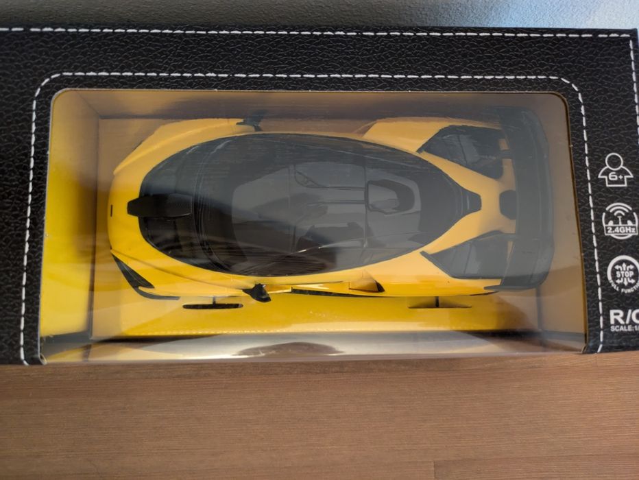 NOVO e SELADO - McLaren Senna 1:24 R/C Amarelo RaStar