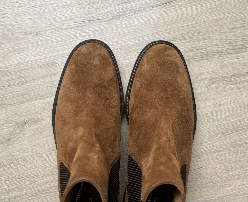 Чоловічі шкіряні туфлі броги черевики clarks ecco 41 розмір bally