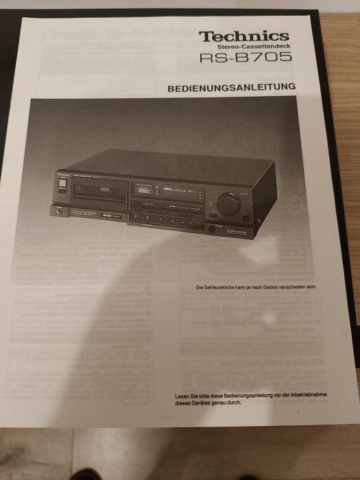 Technics RS-B705 magnetofon