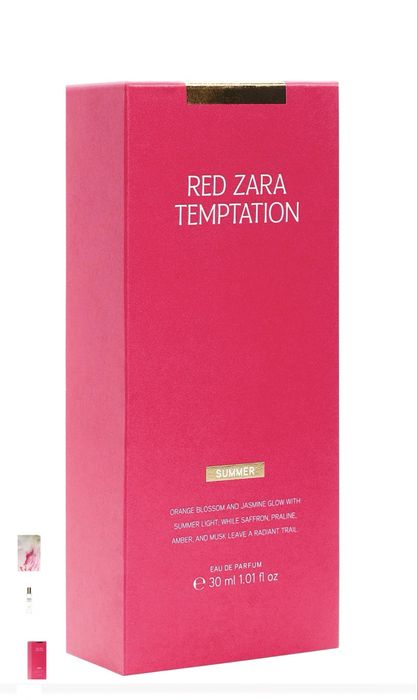 ZARA Red Temptatiom summer 30,80ml Zara парфуми
