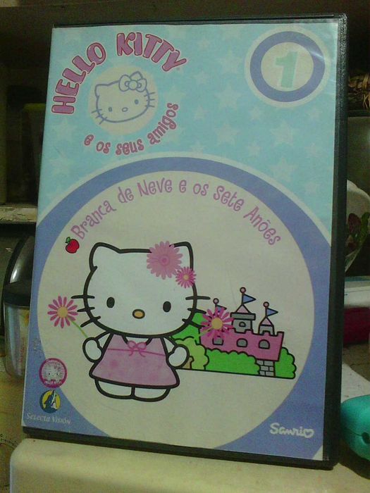 hello kitty branca de neve dvd