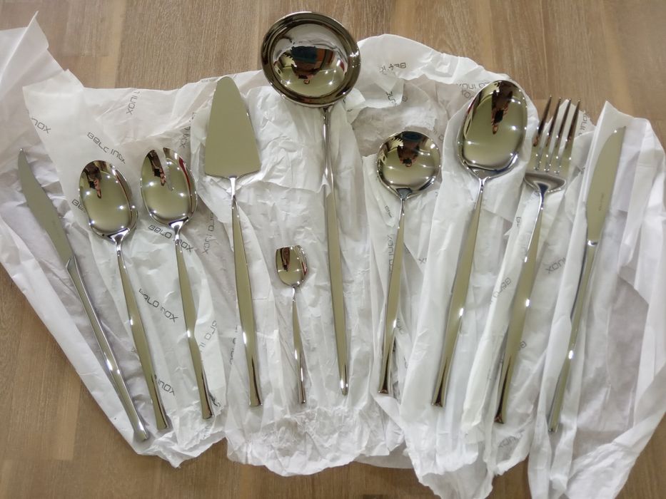 Faqueiro 130 peças Luna Belo Inox