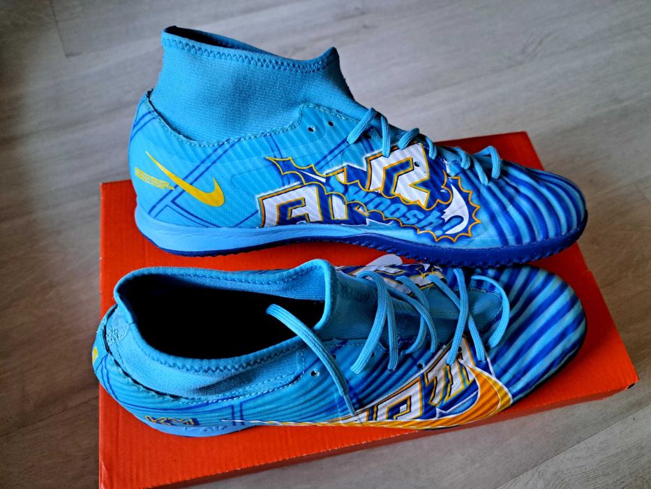 Halówki Nike Zoom Mercurial Superfly 9 Academy KM IC - Niebieski