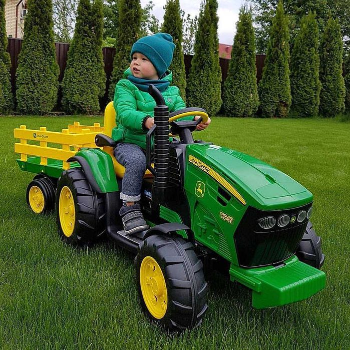 Traktorek JOHN DEERE Peg Perego 330W 12V dla dzieci ODBIÓR OSOBISTY