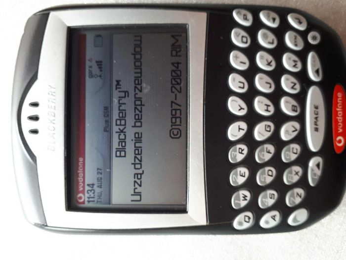 Blackberry 7290 nowe ładowarka i słuchawki