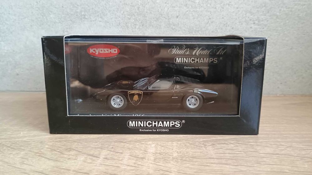 Lamborghini Miura 1966 black (Minichamps) 1/43 1:43