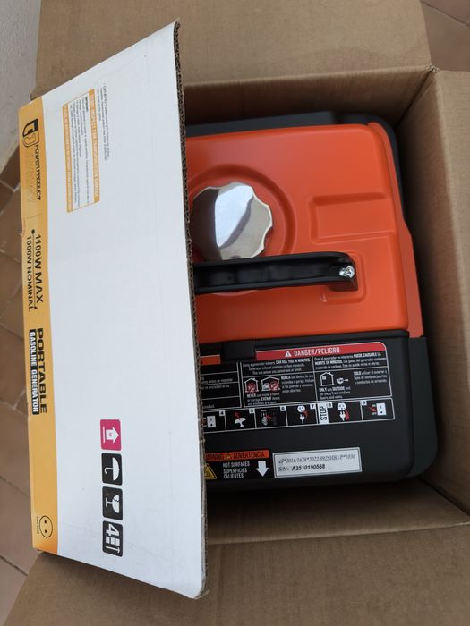 Gerador Inverter GENERGY LIMITED 1000i Como Novo