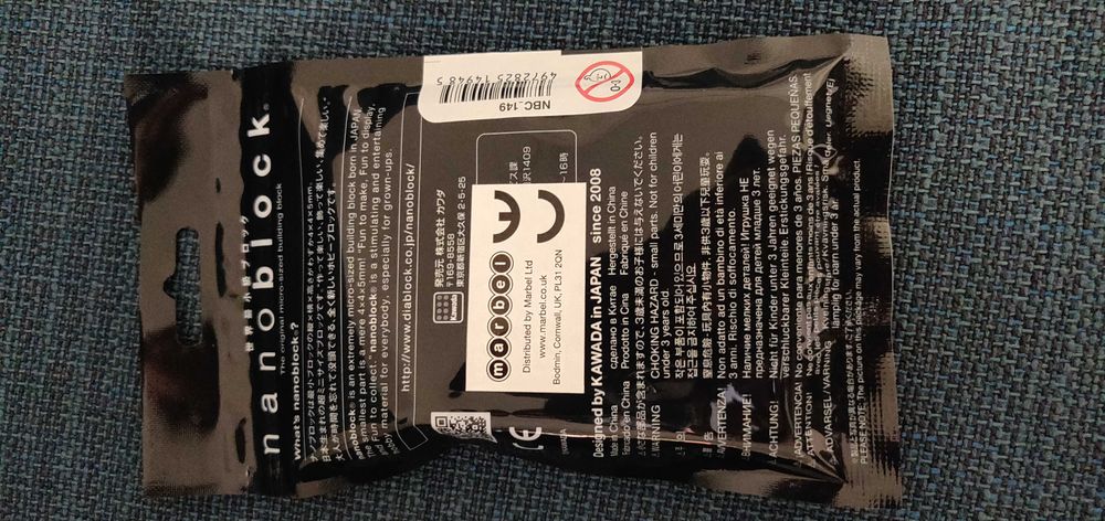 Nanoblock Contrabass NBC-149 Puzzle Tipo Lego