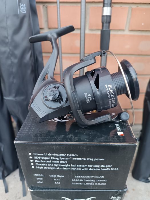 Акція.Карповик Weida Carp Carbon 3.6m 80-240г + Катушка Leader 6000