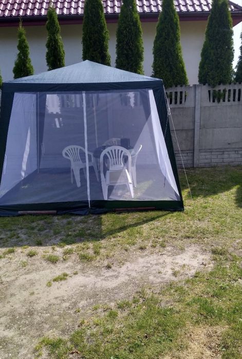 Namiot Ogrodowy Pawilon Altana Moskitera 3x3m Zamek Taras
