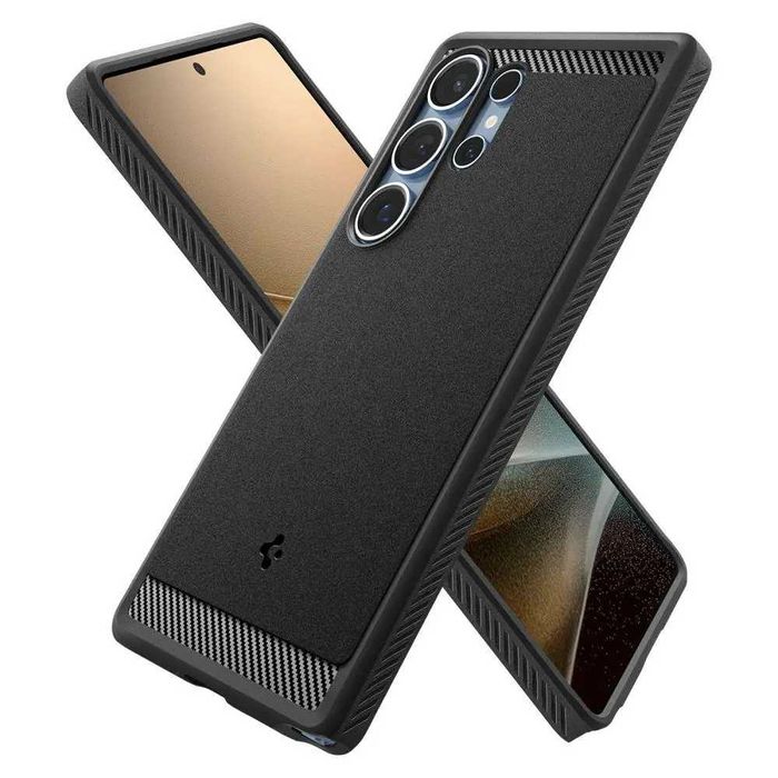 Чехол Spigen Rugged Armor MagFit  Samsung Galaxy S25 Ultra Matte Black