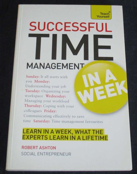 Livro Successful Time Management in a Week Robert Ashton