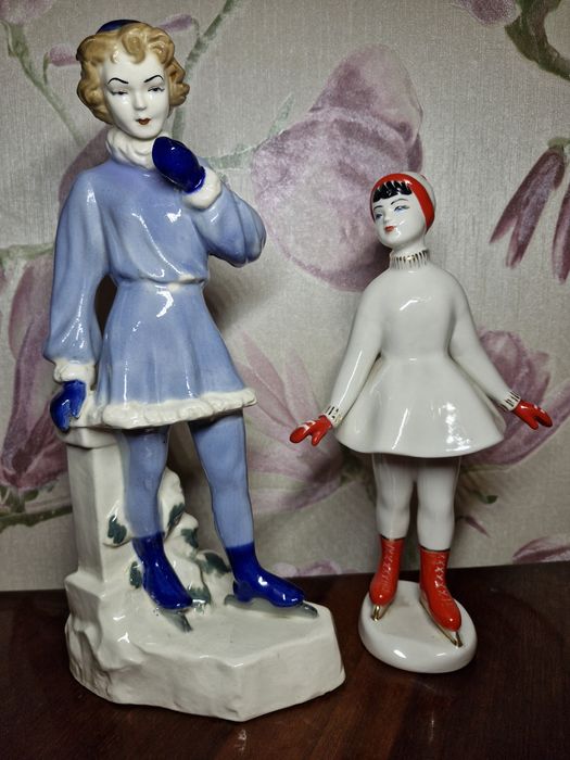 Фарфоровые статуэтки.  Фигурки.  Порцеляна.  Раритет.  Антиквариат.