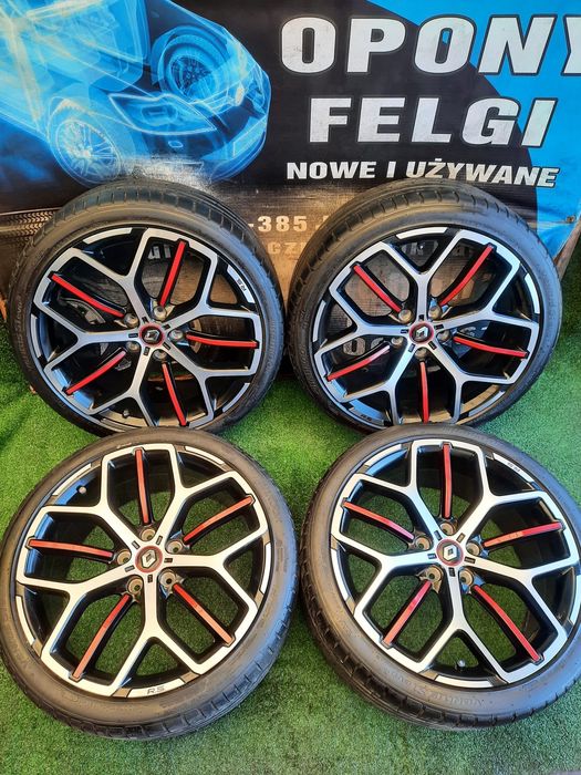 Koła letnie 19 5×114.3 Renault Megan RS Clio RS Orginał jak Nowe