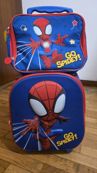 Mochila spidey trolley