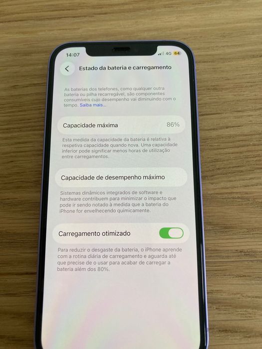 Iphone 12 roxo 128gb com capas