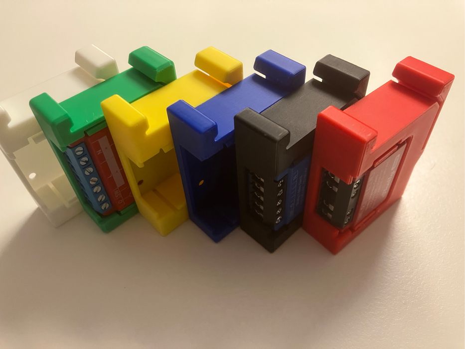 Adaptador Shelly Calha DIN