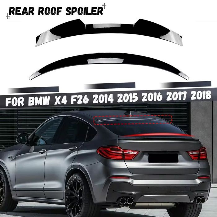 Спойлер BMW X4 F26 накладка на багажник ляду бленда козырек бмв х4 ф26
