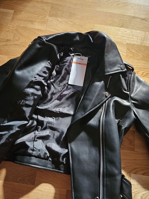 Ramoneska Sinsay xs kurtka skórzana marynarka