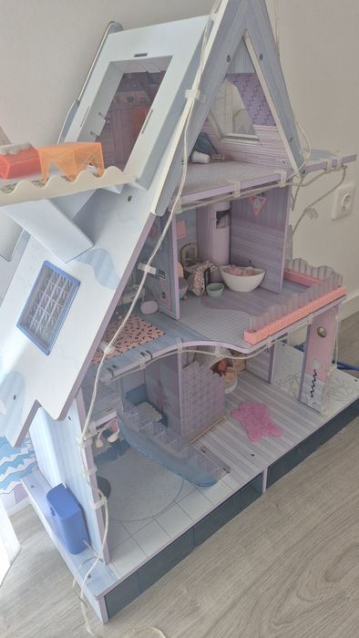 "Chalet de inverno " Casa de bonecas LOL