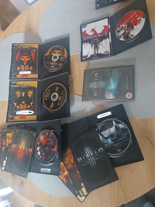 Zestaw gier PC. Diablo Heroes Władca Neverwinter Dawn of War