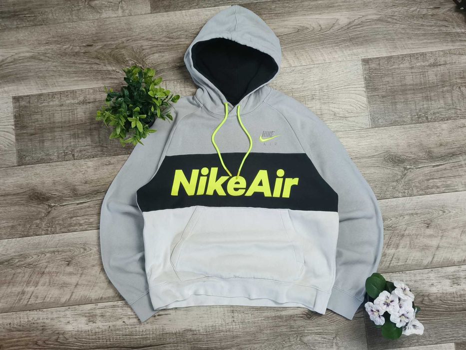 [М] NIKE AIR MAX широке худі чоловіче сіре оригінальне