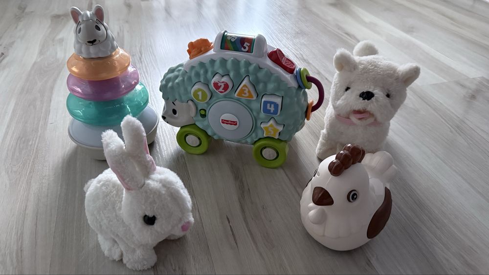Linkimals Fisher Price jeż lama plus inne zabawki OKAZJA