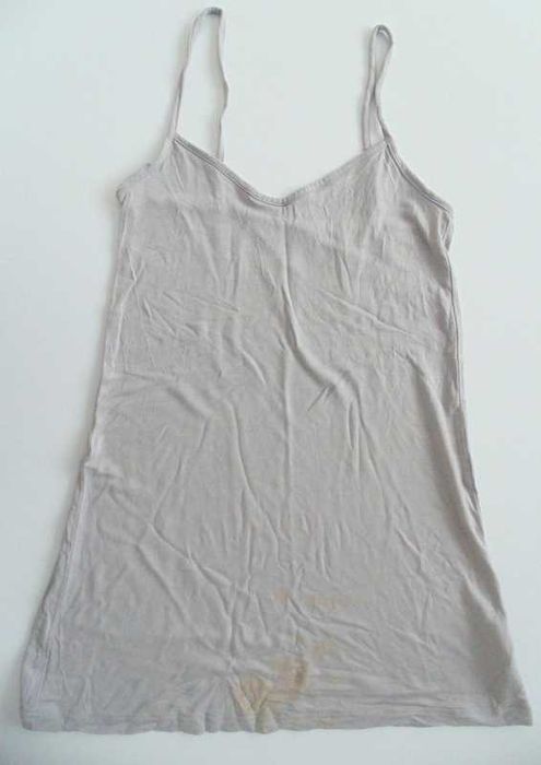 TopShop szara gładka halka na ramiączkach 36