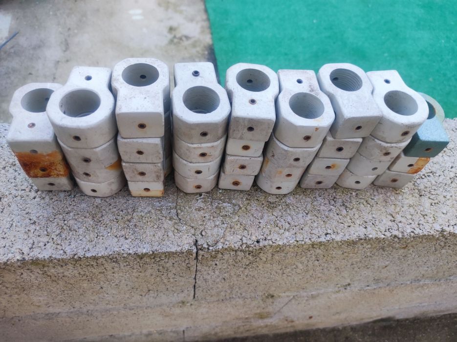 Lote de uniões cruzadas de tubo