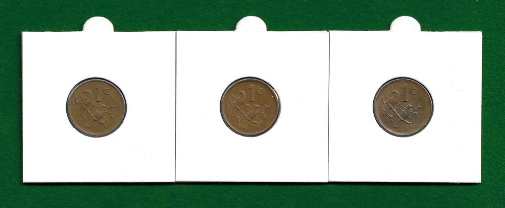 Coleção de (15) moedas - ÁFRICA DO SUL