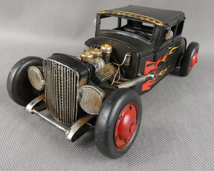 Metalowy model pojazd HOT ROD auto