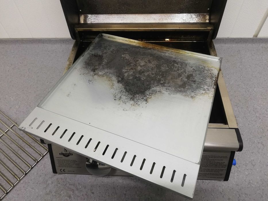 Stołowy Grill Gazowy Turystyczny Z SZYBĄ 6KW EL FUEGO JESOLO Gwarancja
