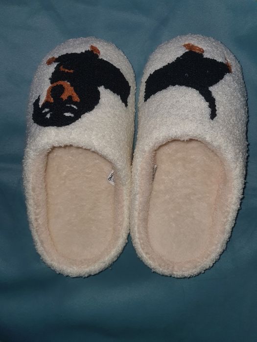 Плюшеві домашні капці "Такса собачка" (Cute Dachshund Dog), розмір 38