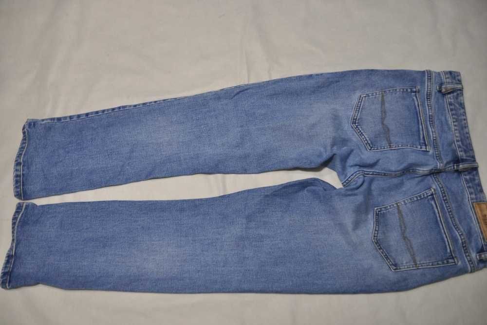 DIESEL STRAIGHT L 88cm 34/32 męskie spodnie jeansowe stretch s7v