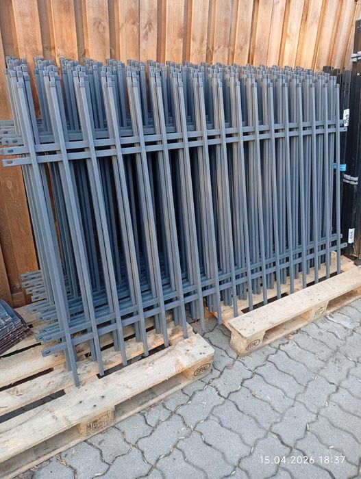 Przęsło ogrodzeniowe Majorka Polbram-antracyt 2x1.2m NOWE 30 sztuk WYPRZEDAŻ-299 PLN