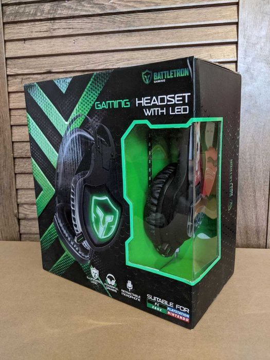 Нові геймерські навушники з мікрофоном